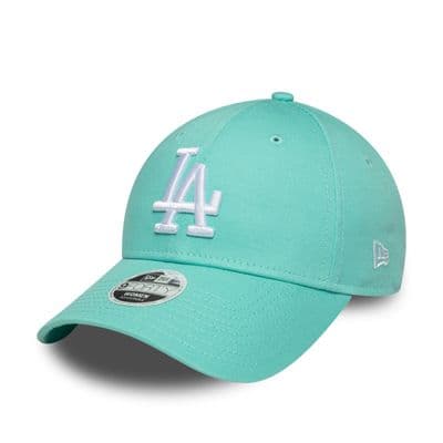 NEW ERA LA DODGERS BASEBALL CAP.9FORTY MLB WOMENS LEAGUE ESSENTIAL MINT HAT S25
