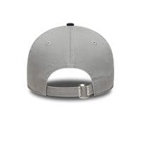 NEW ERA LA DODGERS BASEBALL CAP.9TWENTY LOS ANGELES GREY WASHED CONTRAST HAT W26