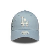 NEW ERA LA DODGERS WOMENS FLORAL BASEBALL CAP.9FORTY LOS ANGELES BLUE HAT W26