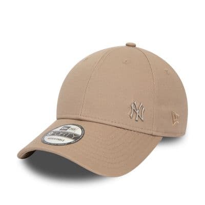 NEW ERA NEW YORK YANKEES BASEBALL CAP.9FORTY FLAWLESS BROWN ADJUSTABLE HAT S24