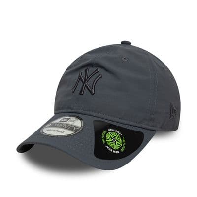 NEW ERA NEW YORK YANKEES BASEBALL CAP.9TWENTY MLB RECYCLED TONAL GREY HAT W25