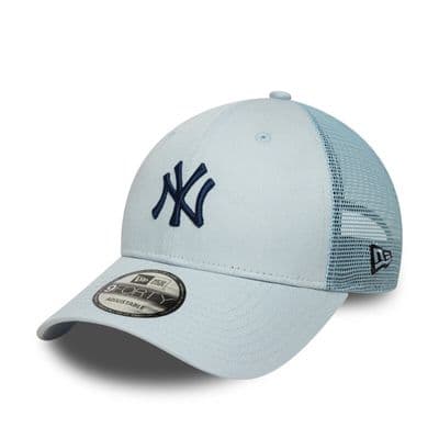 NEW ERA NEW YORK YANKEES HOME FIELD TRUCKER CAP.9FORTY MLB BLUE BASEBALL HAT S25