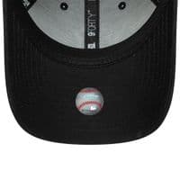 NEW ERA NEW YORK YANKEES ICON BASEBALL CAP.9FORTY MLB BLACK ADJUSTABLE HAT S26