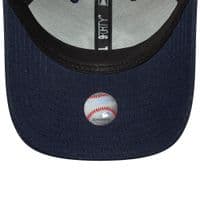 NEW ERA NEW YORK YANKEES LINEN BASEBALL CAP.9FORTY M CROWN BLUE SNAPBACK HAT S26