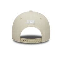 NEW ERA NEW YORK YANKEES LINEN BASEBALL CAP.9FORTY MCROWN BEIGE SNAPBACK HAT S26