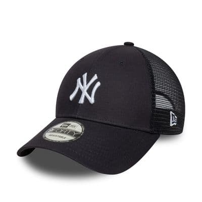 NEW ERA NEW YORK YANKEES TRUCKER CAP.9FORTY MLB HOMEFIELD NAVY BASEBALL HAT W25