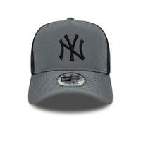 NEW ERA NEW YORK YANKEES TRUCKER CAP.9FORTY SPORT  GREY A FRAME BASEBALL HAT W26