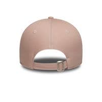 NEW ERA NEW YORK YANKEES WOMENS BASEBALL CAP.9FORTY PASTEL PINK LEAGUE HAT W26