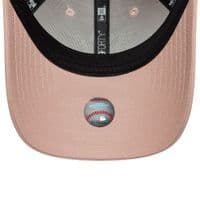 NEW ERA NEW YORK YANKEES WOMENS BASEBALL CAP.9FORTY PASTEL PINK LEAGUE HAT W26