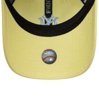 NEW ERA NEW YORK YANKEES WOMENS BASEBALL CAP.9TWENTY YELLOW LEAGUE ESSEN HAT W26