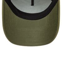 NEW ERA PATCH BUFFALO NEW YORK LINEN BASEBALL CAP.9FORTY ECROWN SNAPBACK HAT S26