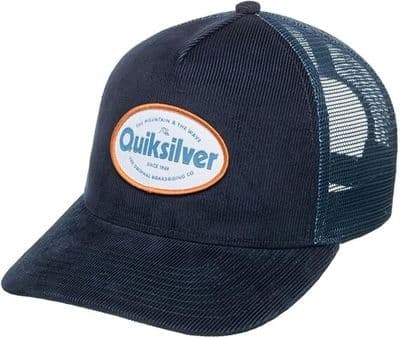 QUIKSILVER BASEBALL CAP.NEW HAPPY FRENCH HOURS NAVY  CORD SURF SNAPBACK HAT S25