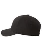 QUIKSILVER MENS BASEBALL CAP.DECADES 6 PANEL BLACK ADJUSTABLE SNAPBACK HAT W25