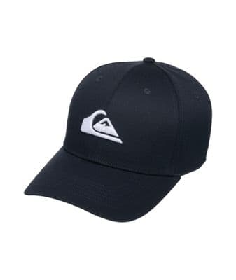 QUIKSILVER MENS BASEBALL CAP.DECADES 6 PANEL NAVY ADJUSTABLE SNAPBACK HAT S26