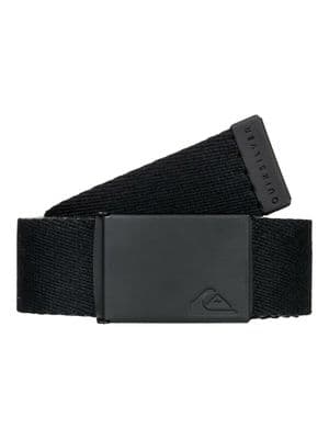QUIKSILVER MENS BELT.THE JAM 5 BLACK GREY REVERSIBLE TROUSER JEANS STRAP S26