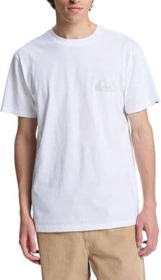 QUIKSILVER MENS T SHIRT.NEW MINI LOGO WHITE RECYCLE COTTON SHORT SLEEVED TOP S26