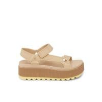 REEF WOMENS WATER FRIENDLY REM HIGHER SANDALS.BANANA YELLOW PLATFORM SHOES S25