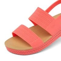 REEF WOMENS WATER FRIENDLY VISTA SANDALS.NEW SUNSET CORAL CUSHIONED SHOES S25