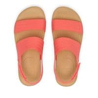 REEF WOMENS WATER FRIENDLY VISTA SANDALS.NEW SUNSET CORAL CUSHIONED SHOES S25