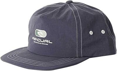 RIP CURL MENS BASEBALL CAP.PILL ICON UNSTRUCTURED SNAPBACK SPARKY BLUE HAT S23