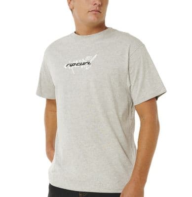 RIP CURL MENS T SHIRT.NEW INNER VISIONS GREY COTTON SHORT SLEEVED TOP TEE S26