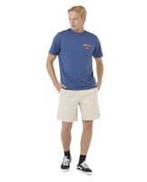 RIP CURL MENS T SHIRT.NEW SURF REVIVAL NAVY BACKPRINT SHORT SLEEVE TEE TOP W25
