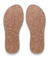 ROXY WOMENS FLIP FLOPS.NEW PORTO ROPE NATURAL BEACH SURF THONGS GIRLS SANDAL S26