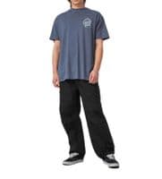 SANTA CRUZ MENS T SHIRT.NEW BURNT OPUS BACK PRINT BLUE SHORT SLEEVED TEE S26