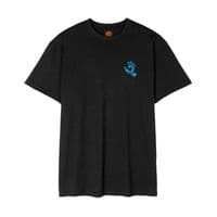 SANTA CRUZ MENS T SHIRT.NEW SCREAMING HAND BLACK BACKPRINT SHORT SLEEVED TEE W25
