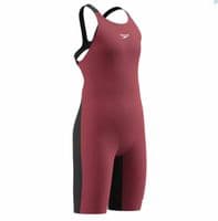 SPEEDO GIRLS FASTSKIN SWIMSUIT.NEW ENDURANCE+ MAX OPENBACK KNEESKIN COSTUME W26