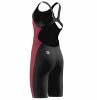 SPEEDO GIRLS FASTSKIN SWIMSUIT.NEW ENDURANCE+ MAX OPENBACK KNEESKIN COSTUME W26