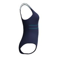 SPEEDO WOMENS SWIMSUIT.NAVY CONTOUR ECLIPSE SHAPING BUST SUPPORT COSTUME S26
