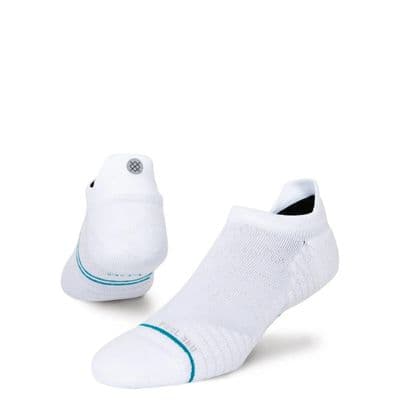 STANCE ATHLETIC TAB SOCKS.NEW WHITE SPORT RUNNING INFIKNIT SIZE UK 6 - 13 W25