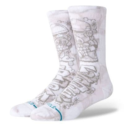 STANCE DJ TROOPER CREW SOCKS.STAR WARS STORM WHITE ARCH SUPPORT UK 6 - 13 W24