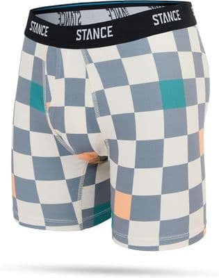 STANCE MENS BOXER BRIEF.NEW CHEF CHECK MANGO PATTERNED POLY SHORTS UNDERWEAR S26