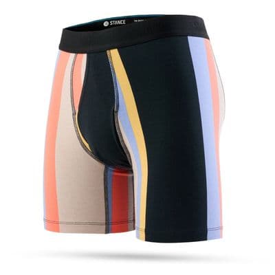 STANCE MENS BOXER BRIEF.NEW INDIFFERENT STRIPED COTTON UNDERWEAR SHORTS S25