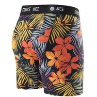 STANCE MENS BOXER BRIEF.NEW POIPU ORANGE PATTERNED POLY SHORTS UNDERWEAR W26