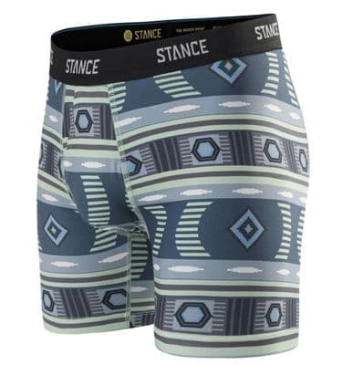 STANCE MENS BOXER BRIEF.NEW TEMPLE GREEN PATTERNED POLY SHORTS UNDERWEAR W26