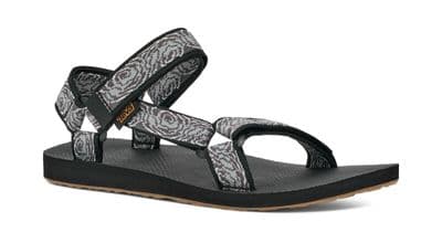 TEVA SANDALS.NEW ORIGINAL UNIVERSAL ARCHIVE TOPO BLACK GREY FLIP FLOP VEGAN S25