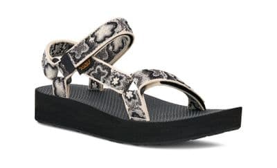 TEVA WOMENS SANDALS.NEW UNIVERSAL MIDFORM NEON FLORAL BLACK VEGAN HIKING S25