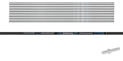 12 Skylon Radius Shafts & Easton Pin Nocks (Limited sizes available, check first please)