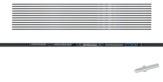 12 Skylon Radius Shafts & Easton Pin Nocks (Limited sizes available, check first please)