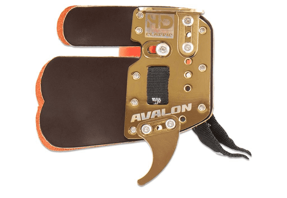 Avalon HD Olympic Recurve Tab Brass Plate Prime Leather