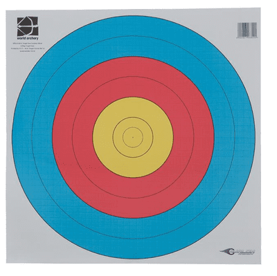 Avalon WA 80cm 6 Zone Targget Faces Pack 50 -in stock