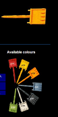 Beiter Target Face Pins (pinch type) - each - in stock