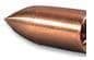 Brass Bullet Tapered Points/Piles For 5/16 & 11/32 POC Shafts(Pack of 12)