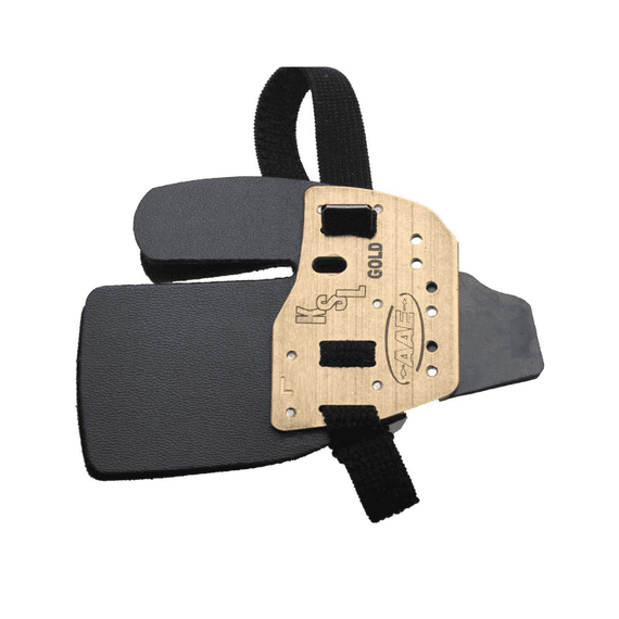KSL Gold Tab Brass Cordovan Leather