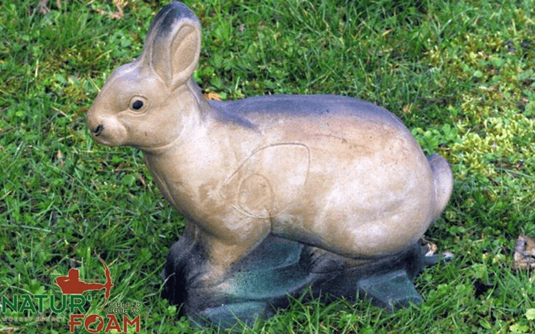 Natur Foam Rabbit Sitting 2