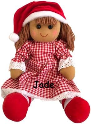 Christmas Rag Doll - Maisie