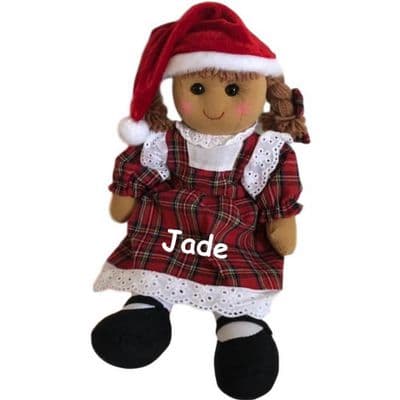 Christmas Rag Doll - Molly